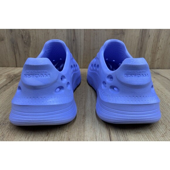 Skechers Arch Fit Go Foam Foamies Shoes Size 10 Purple Slip on 111553 - Picture 7 of 16